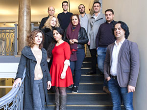 Die Redaktion von "Amal, Berlin!" (Foto: Benny Golm)