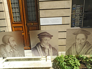 Zum 500. Geburtstag des Reformators widmete das Internationale Museum der Reformation in GenfJohannes Calvin eine Sonderausstellung. (Foto: epd-Bild/Peter Williams)