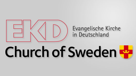 Logos EKD und Church of Sweden