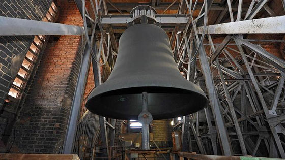 Glocken im Turm der evangelischen Marktkirche Hannover. Foto: epd