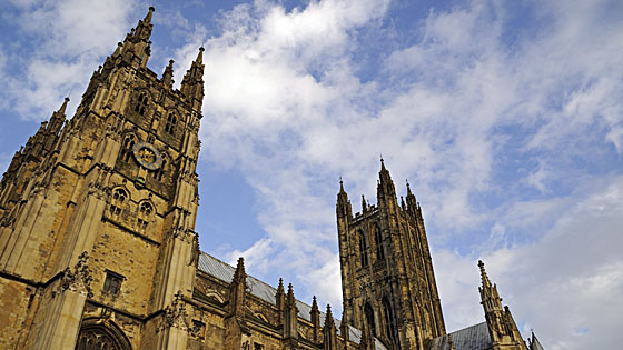 Kathedrale von Canterbury in Kent, England