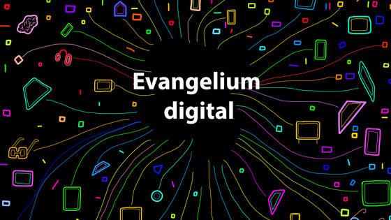 VELKD-Aktionsmotiv "Evangelium digital"