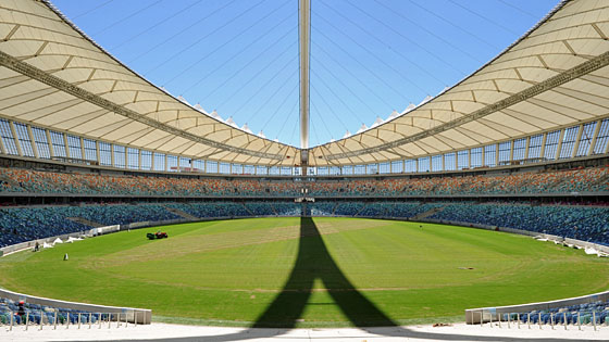 Moses Mabhida Stadion in Durban, Südafrika