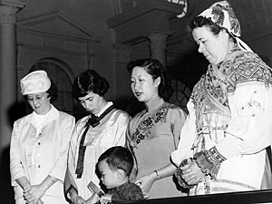Frauen aus verschiedenen Ländern beim Weltgebetstag 1958. (Foto: Archiv Int. WGT-Komitee)