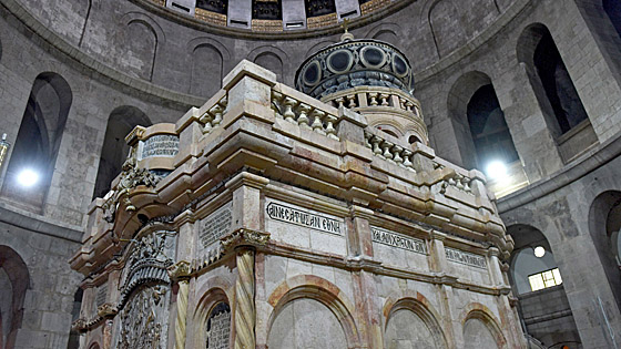 Grabkapelle in Jerusalem nach Renovierung