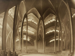 Die "Sternkirche", ein visionrer Entwurf aus dem Jahr 1922. (Foto:epd-Bild/Otto-Bartning-Archiv)