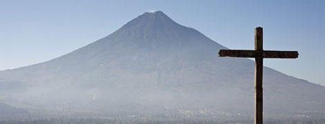 Cerro de la Cruz in Antigua, Guatemala