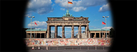 Berliner Mauer vor dem Brandenburger Tor