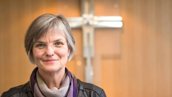 Ulrike Johanns ist evangelische Flughafenpfarrerin 