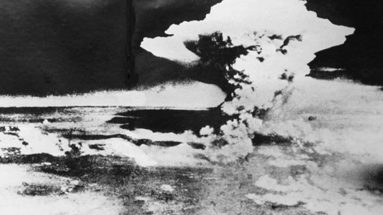 Atompilz über Hiroshima am 6.August 1945