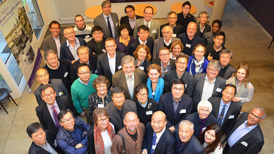 Gruppenbild der Internationalen Konferenz in Arnoldshain