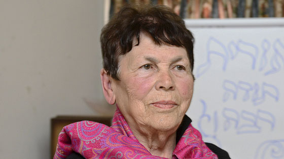 Holocaust-Überlebende Pnina Katsir von Amcha Israel