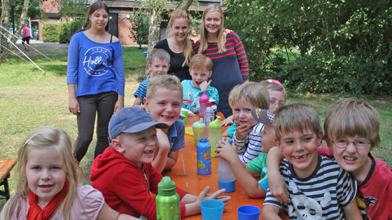Kinder im Grnen, Sommercamp des CVJM Bremen