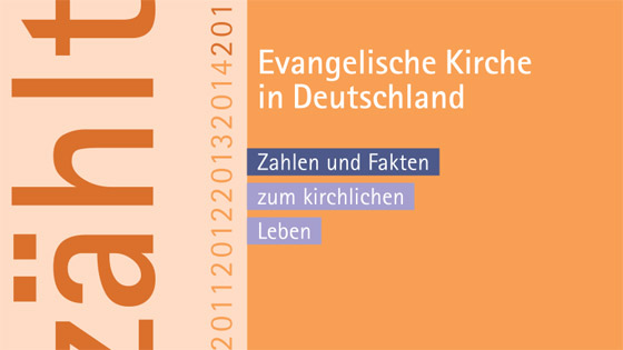 Cover der Broschüre "gezählt - Zahlen und Fakten zum kirchlichen Leben"
