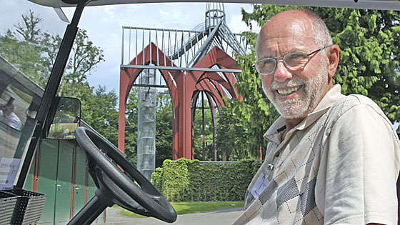 Heinke Petersen (65), Bundesfreiwilliger in der Klostersttte Ihlow