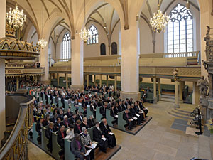 In der Stadtkirche St. Marien hat Luther gepredigt. (epd-Bild/Schlüter)