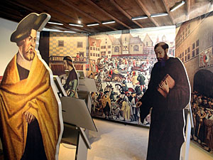 Das Museum Lutherstiege gibt Einblicke in das Augsburg der Reformationszeit. (epd_Bild/Annette Zoepf)  