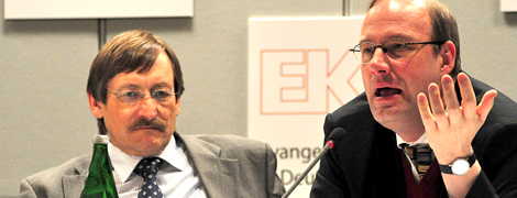 Klaus Eberl und Christoph Markschies (Foto: ekd.de)