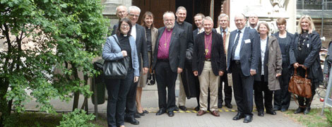 Teilnehmer der Begegnung zwischen der Schwedischen Kirche und der EKD