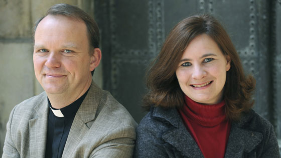 Stefan und Nadia el-Karsheh, Pfarrer in Kairo